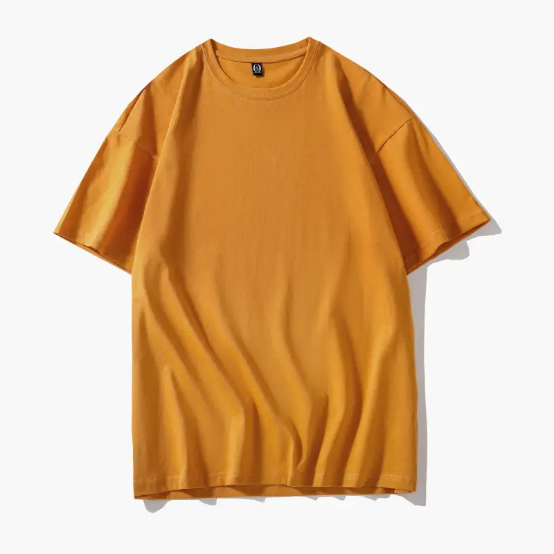 Pure Cotton Blue Short Sleeve Men's T-Shirt - Image 7
