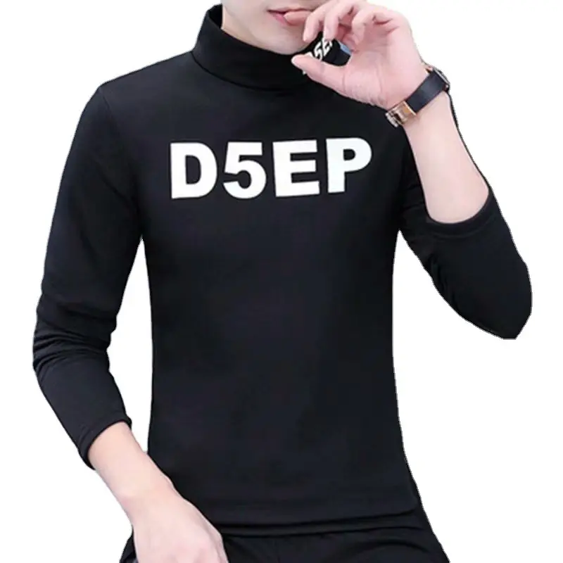 Men's White Fleece Lined D5EP Sweatshirt