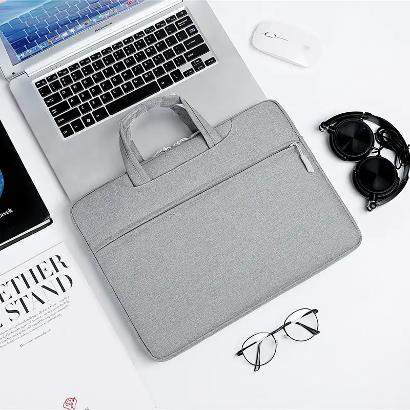 Pink 14" Laptop Shoulder Bag for Women - Image 2