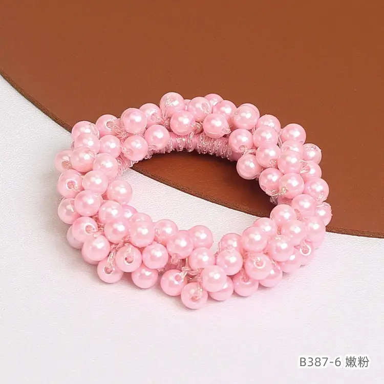 Korean Style Pearl Hair Rope Bracelet Small Sweet Style - Image 6