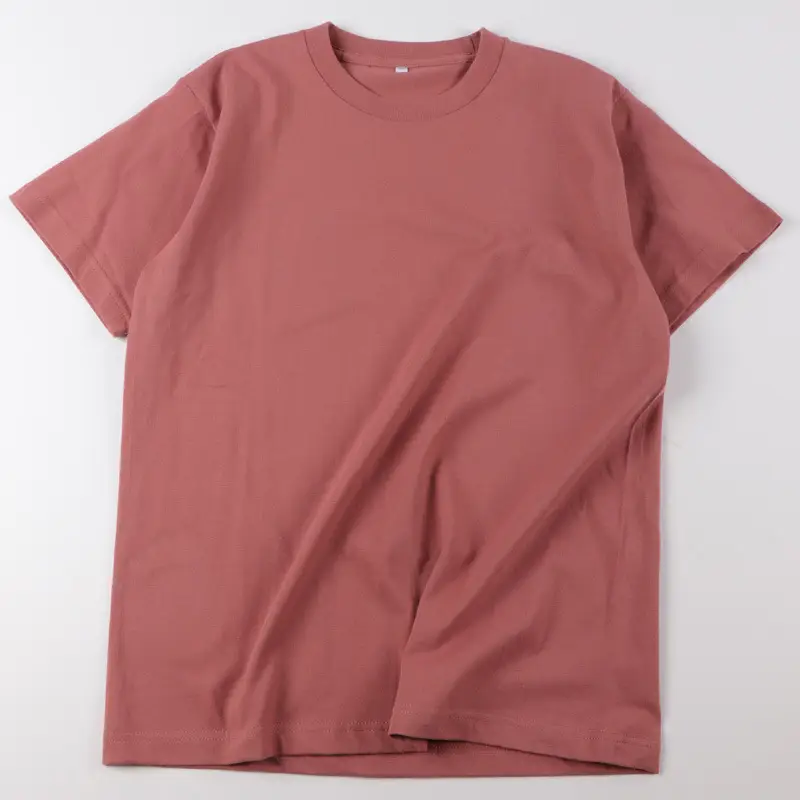 230g Heavy Cotton Black T-Shirt for Men Women - Image 11
