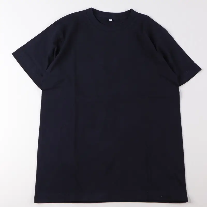230g Heavy Cotton Black T-Shirt for Men Women - Image 12