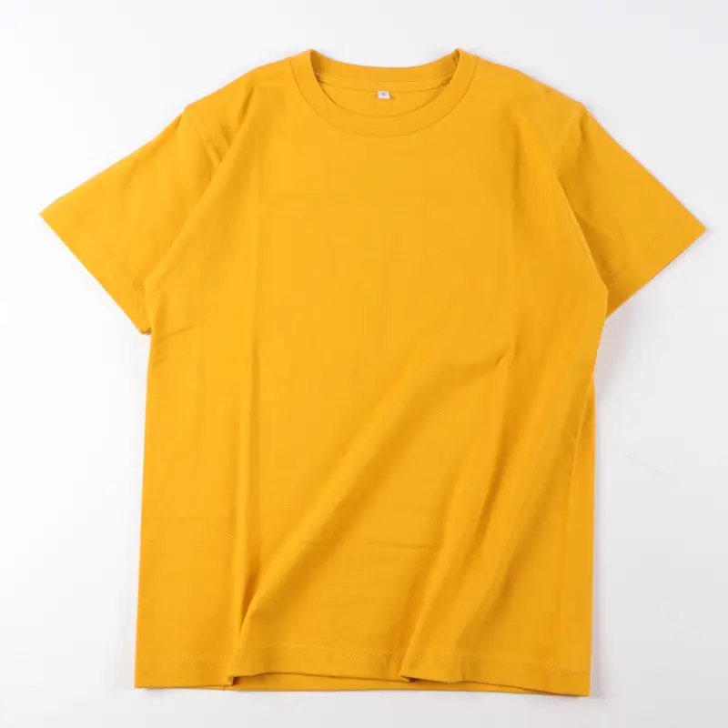 230g Heavy Cotton Black T-Shirt for Men Women - Image 13