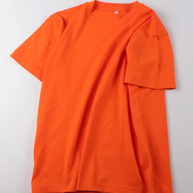 230g Heavy Cotton Black T-Shirt for Men Women - Image 15