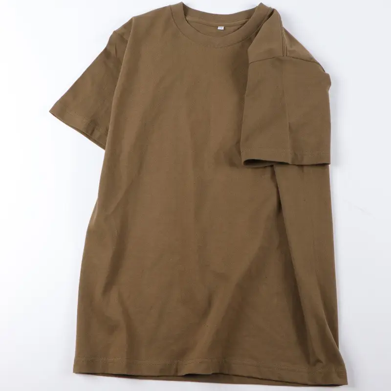 230g Heavy Cotton Black T-Shirt for Men Women - Image 16