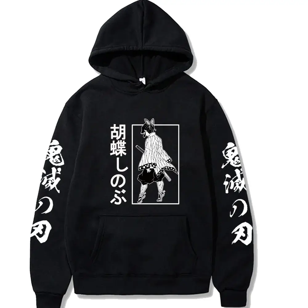 Pink Cross-Brand Hooded Sweatshirt with Anime Design - Image 11