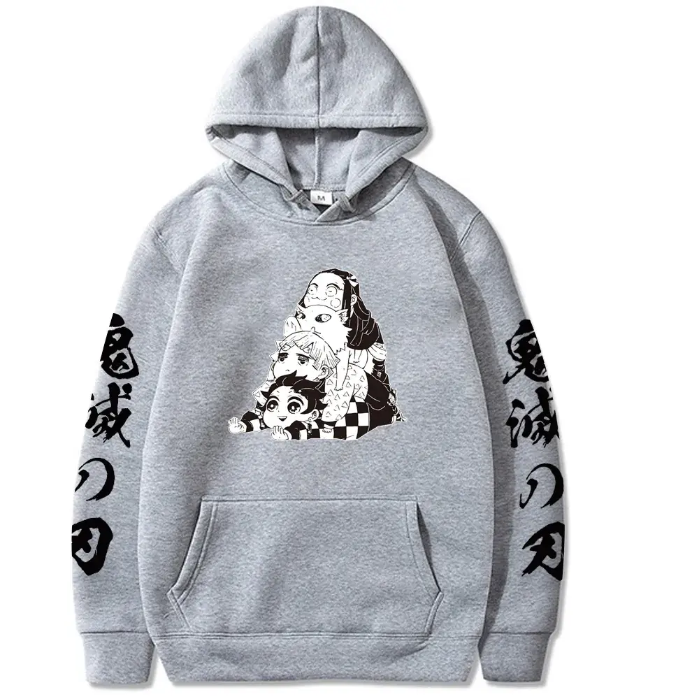 Pink Cross-Brand Hooded Sweatshirt with Anime Design - Image 4