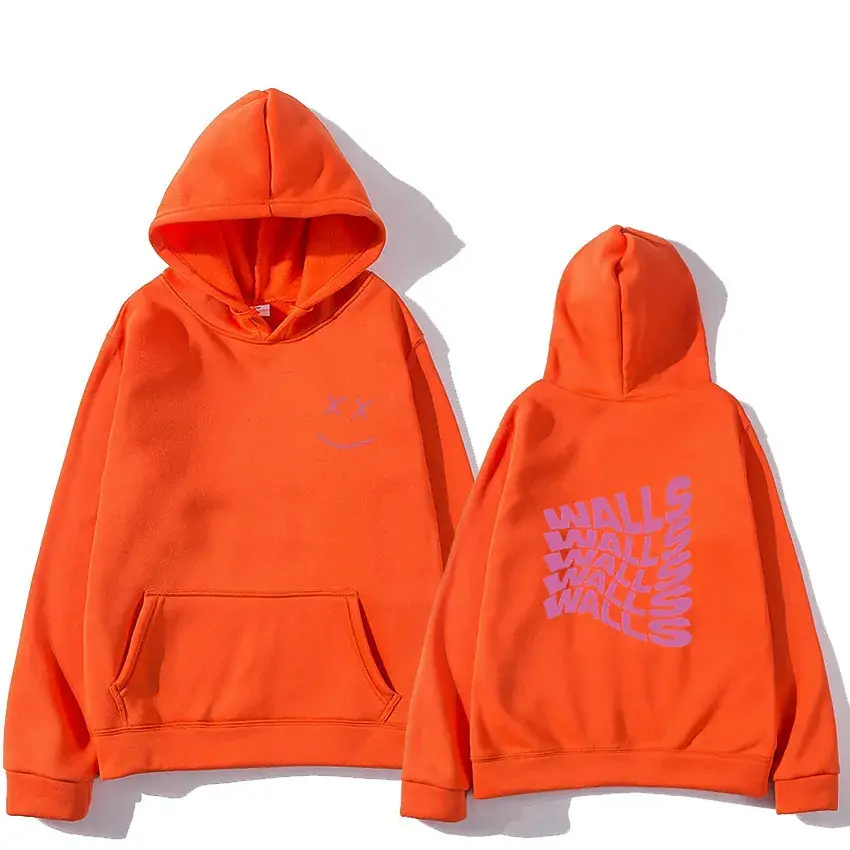 Men & Women Grey Hoodie Set Winter Casual 2021