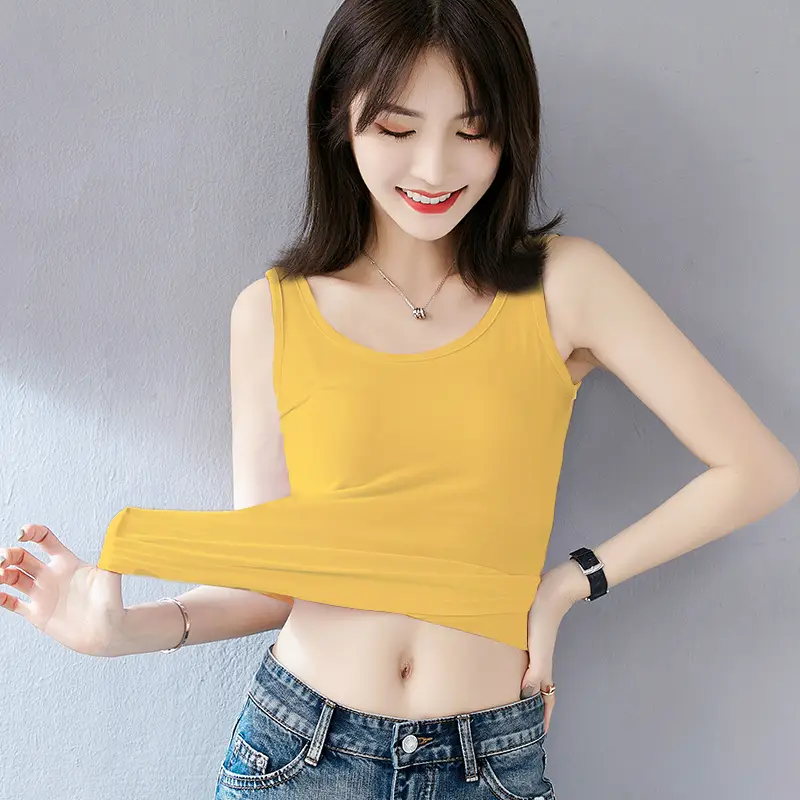 Women's Orange Short Sleeve Slim Fit T-Shirt