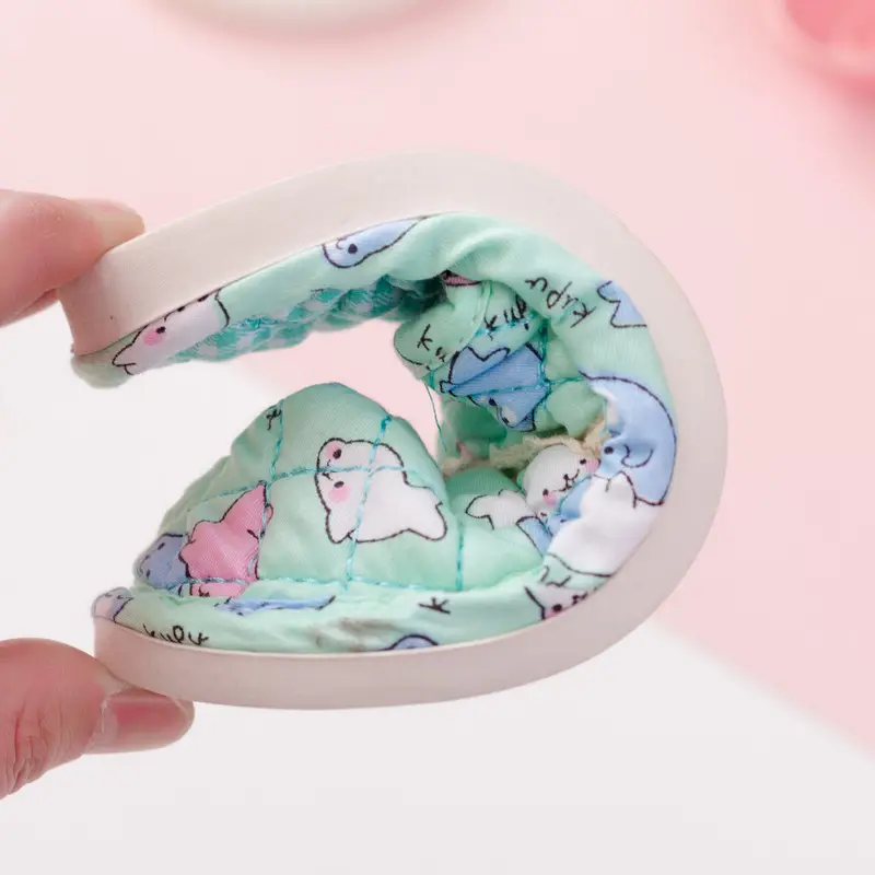 New Spring and Autumn Winter Children's boys and girls home indoor cartoon closed toe rubber bottom warm fabric cotton slippers - Image 10