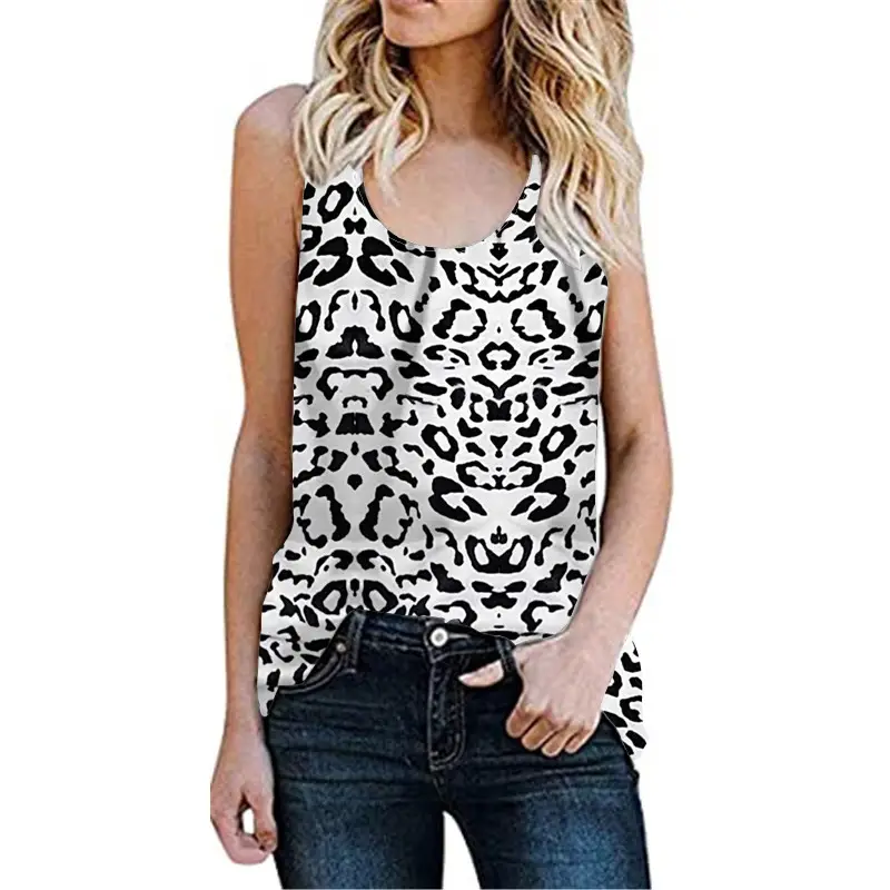 2023 Leopard Print Sleeveless Vest for Women - Image 7