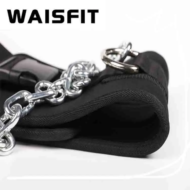 Black Iron Chain Pull-Up Belt for Gym Use — feature 11