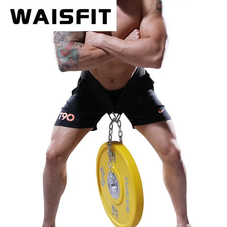 Black Iron Chain Pull-Up Belt for Gym Use — feature 6