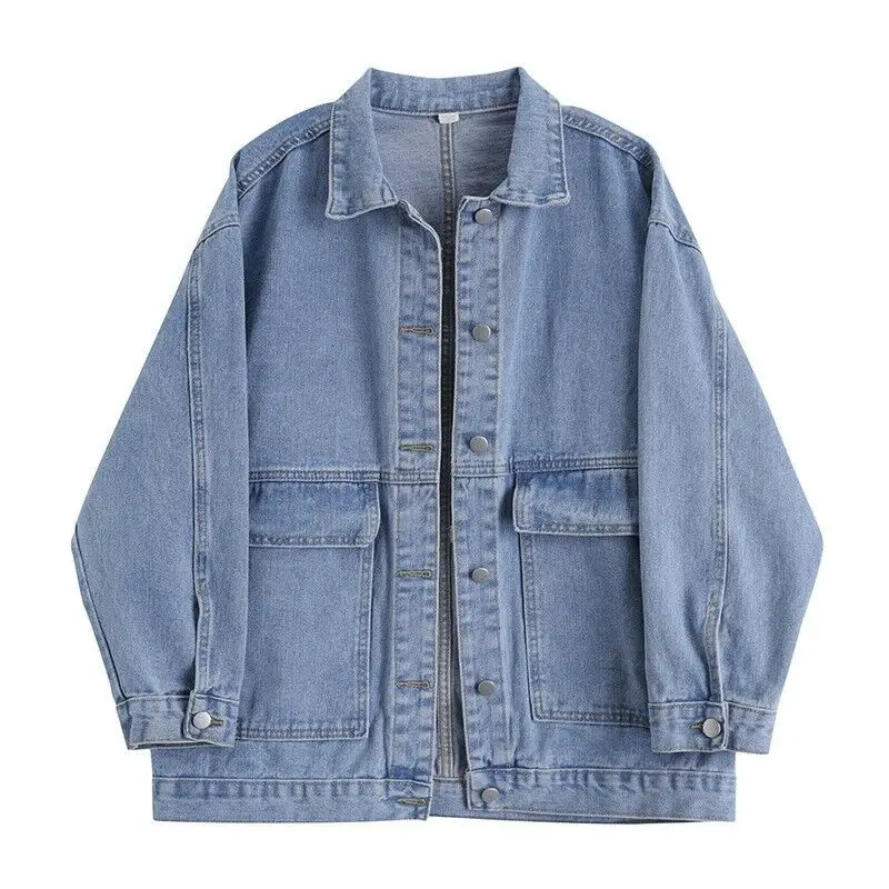 Women Denim Jacket Light Blue 2021 New Style - Image 6