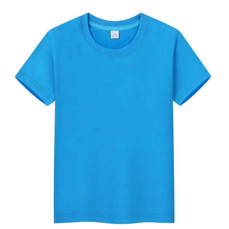 Children Red T-Shirt Logo Set Solid Color - Image 12