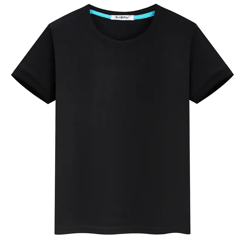 Children Red T-Shirt Logo Set Solid Color - Image 6