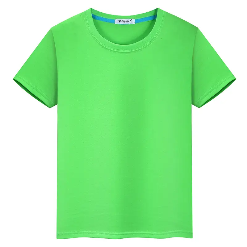 Children Red T-Shirt Logo Set Solid Color - Image 7