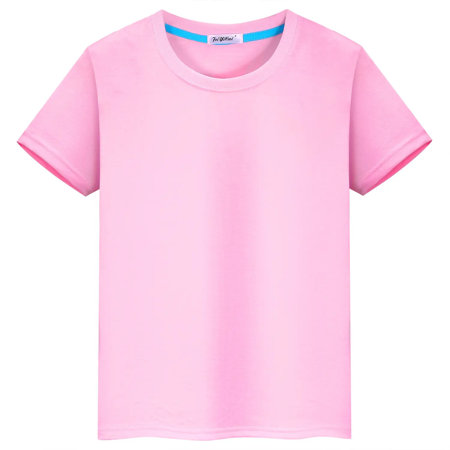 Children Red T-Shirt Logo Set Solid Color - Image 9