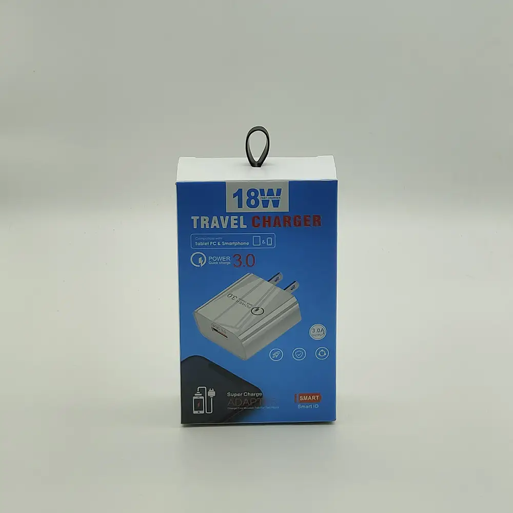 5V 3A European Travel Charger 18W Fast Charging - Image 2