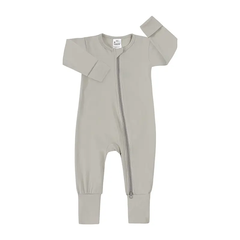 Blue Newborn Foot Hare Jumpsuit Spring Summer Autumn - Image 4