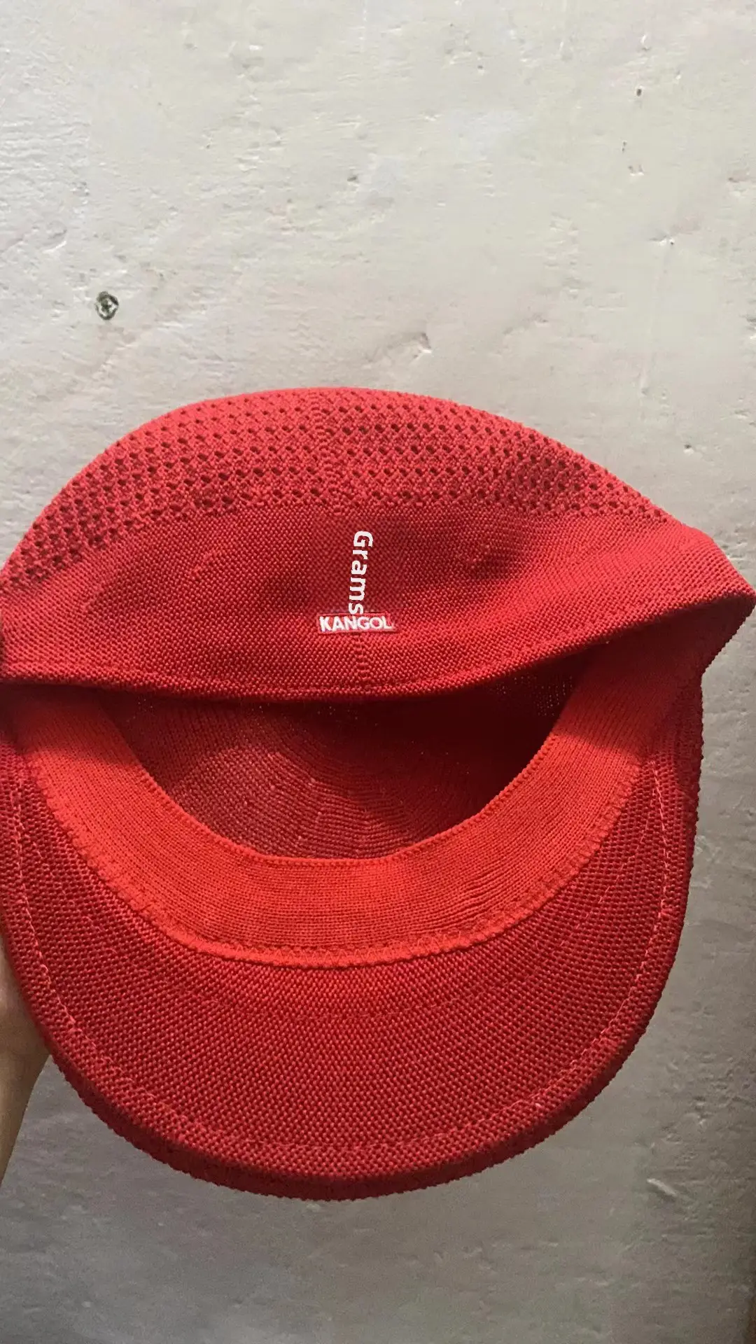 Kangol Men's Red Windproof Mesh Hat - Image 8