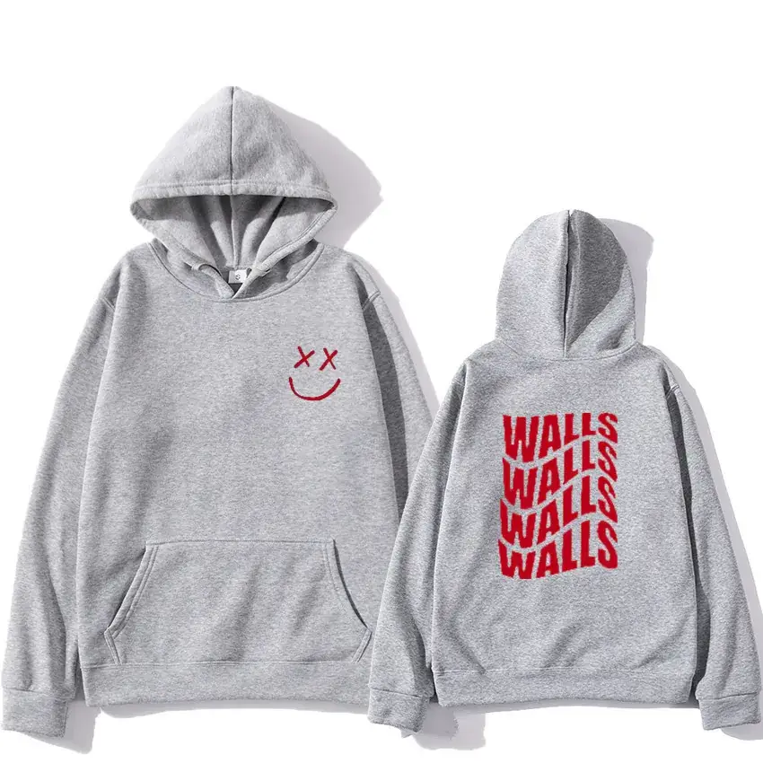 Purple Smiley Hoodie Set for Men Women Winter Fleece - Image 16