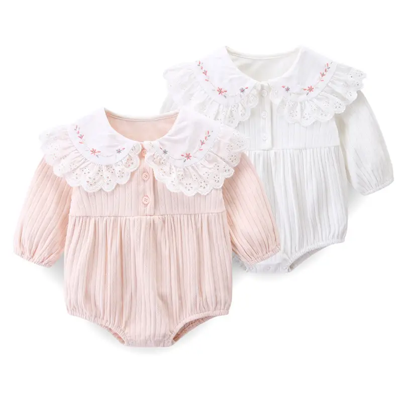 2025 Spring Girls' Embroidered Climbing Hatshirt Set - Image 4