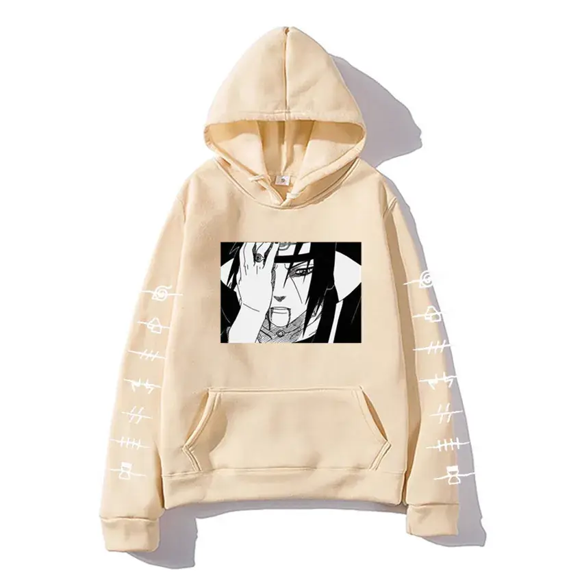 Orange Naruto Hoodie for Men Women Casual Hooded Sweatshirt - Image 10