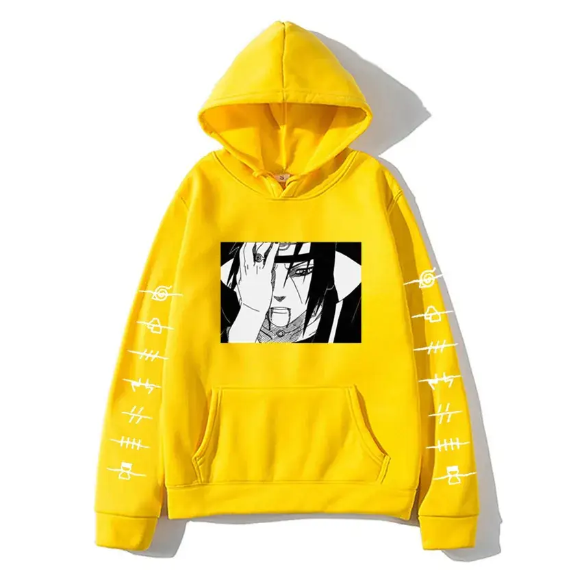 Orange Naruto Hoodie for Men Women Casual Hooded Sweatshirt - Image 11