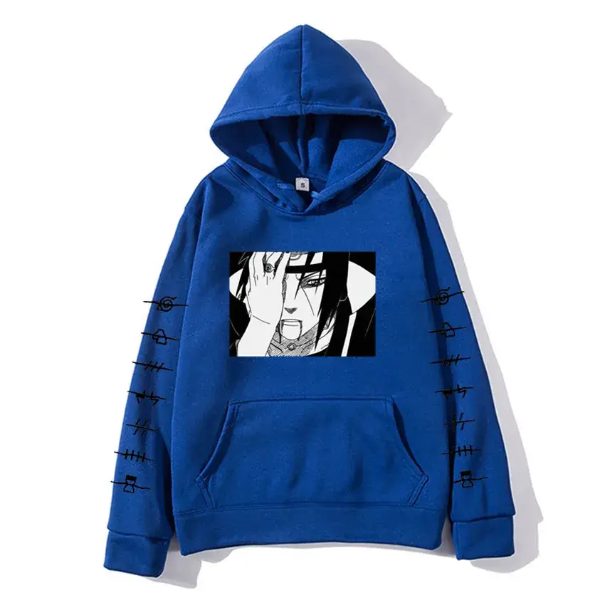 Orange Naruto Hoodie for Men Women Casual Hooded Sweatshirt - Image 14