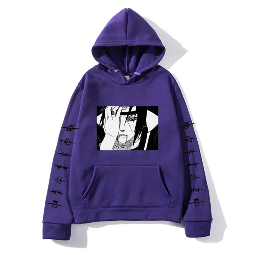 Orange Naruto Hoodie for Men Women Casual Hooded Sweatshirt - Image 16