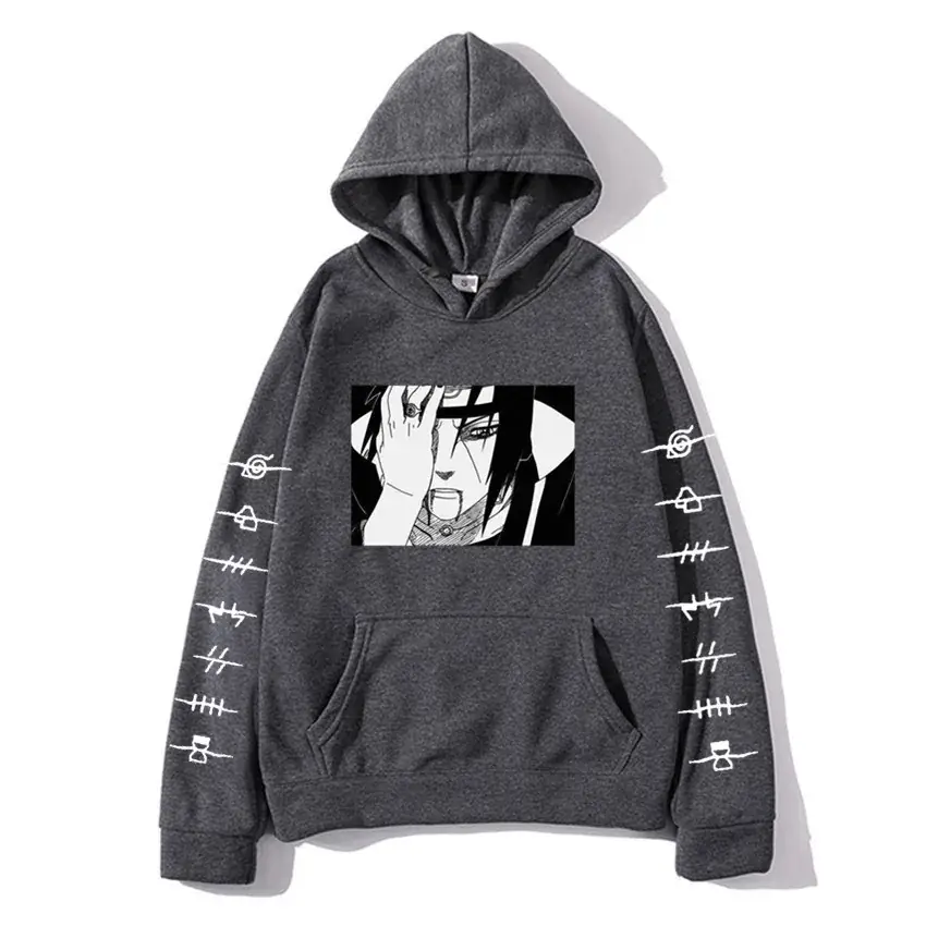 Orange Naruto Hoodie for Men Women Casual Hooded Sweatshirt - Image 4