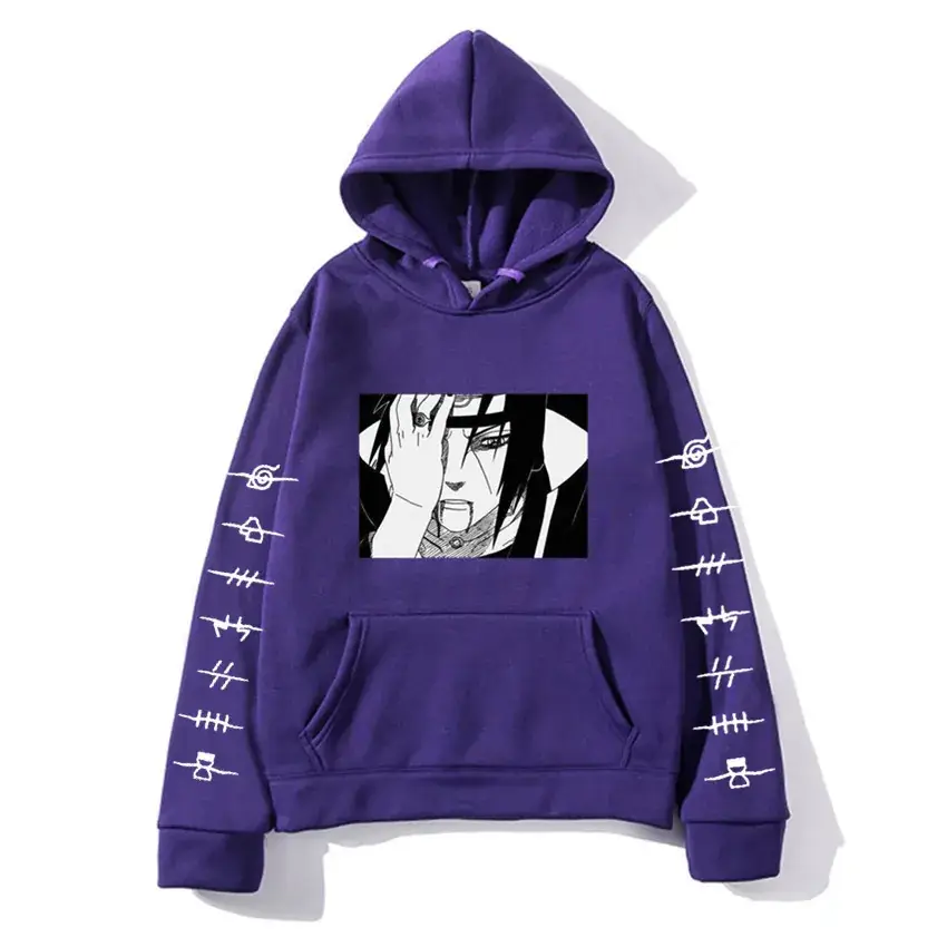 Orange Naruto Hoodie for Men Women Casual Hooded Sweatshirt - Image 7