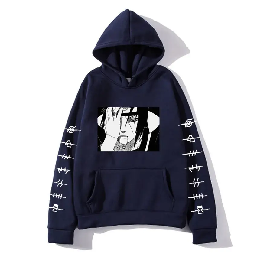 Orange Naruto Hoodie for Men Women Casual Hooded Sweatshirt - Image 9