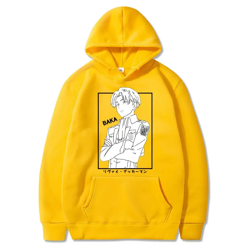 Pink Cross-Border Attack on Titan Hooded Sweatshirt for Men Women
