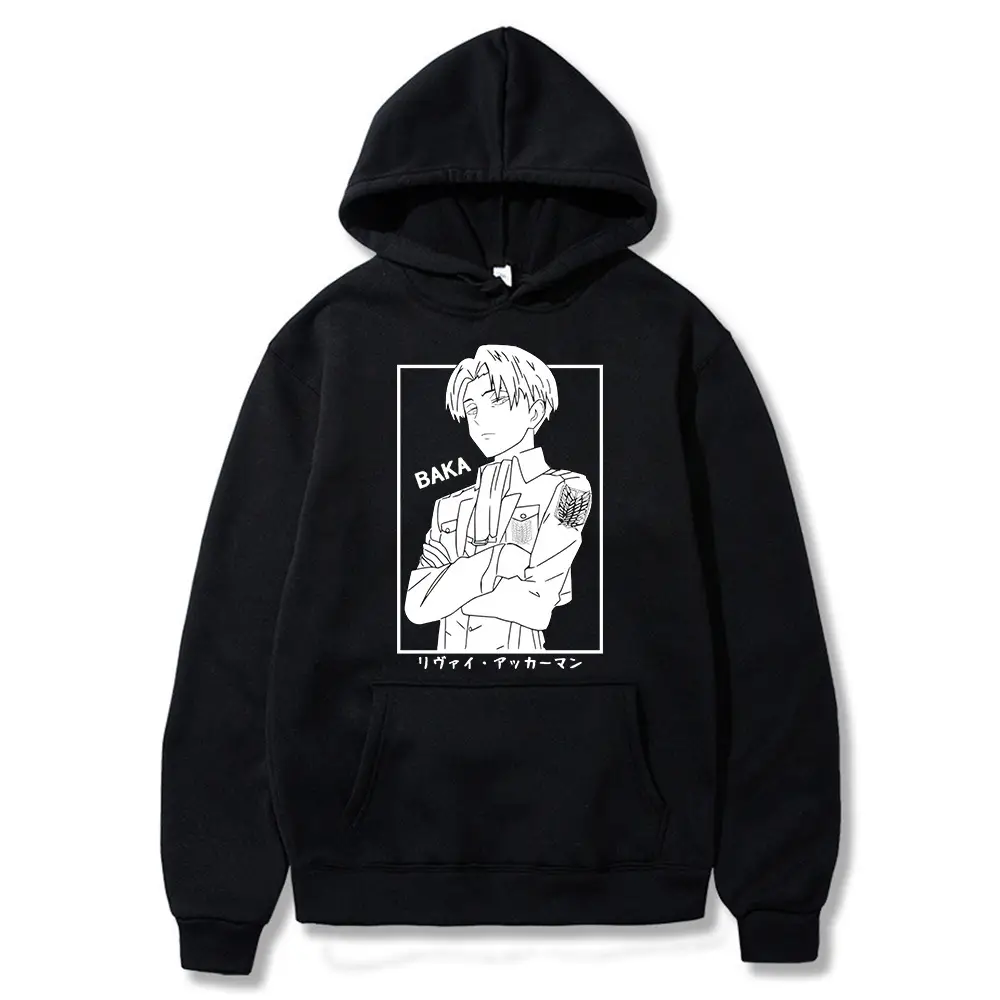 Pink Cross-Border Attack on Titan Hooded Sweatshirt for Men Women — feature 3
