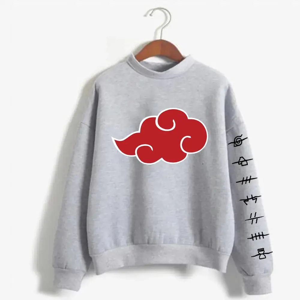 Naruto Sasuke Printed Velvet Hoodie for Men Women - Image 2