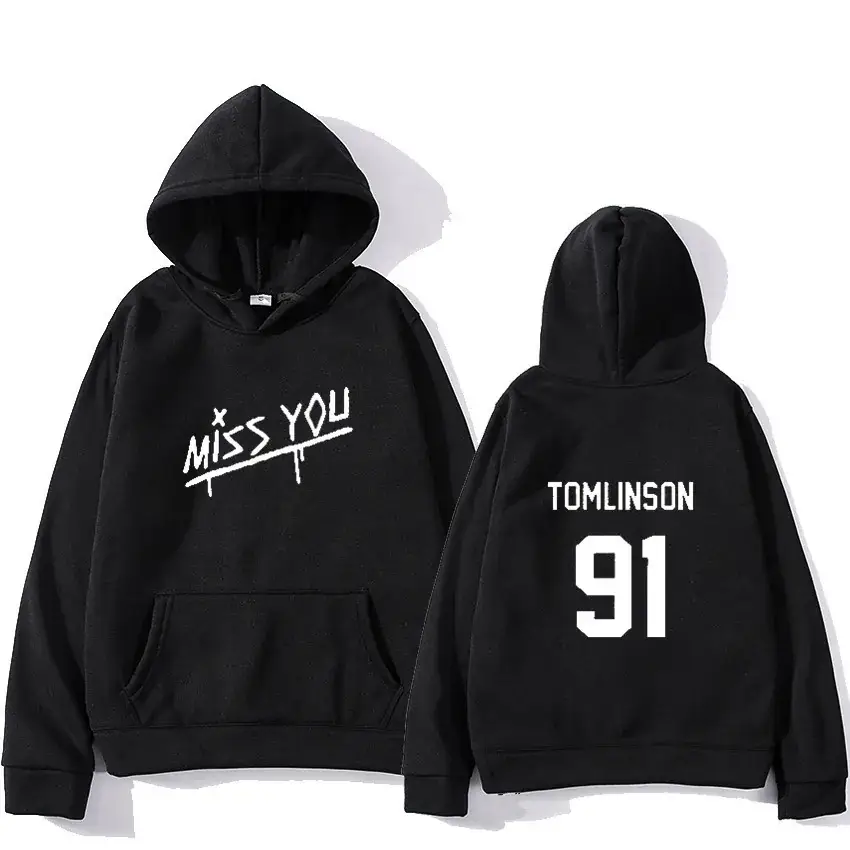 Tomlinson 91 Pink Hoodie Miss You 2021 - Image 22