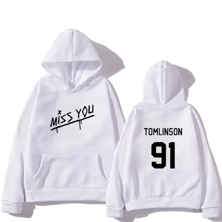 Tomlinson 91 Pink Hoodie Miss You 2021 - Image 24