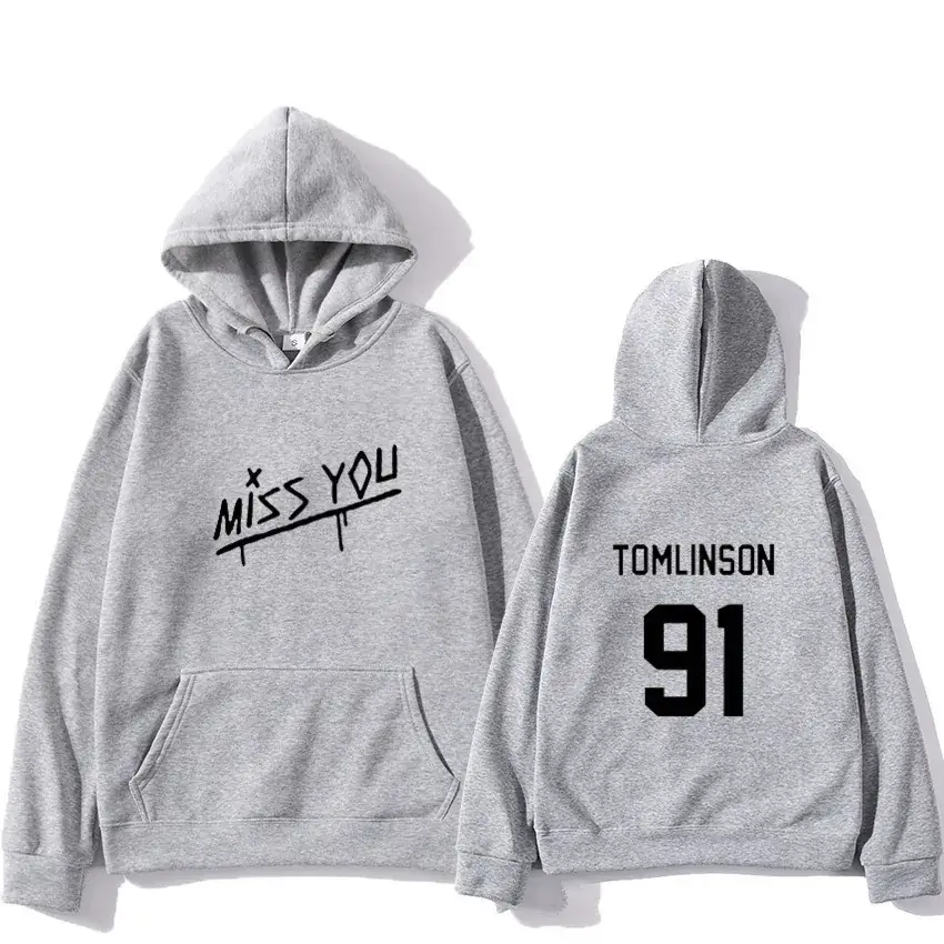 Tomlinson 91 Pink Hoodie Miss You 2021 - Image 11
