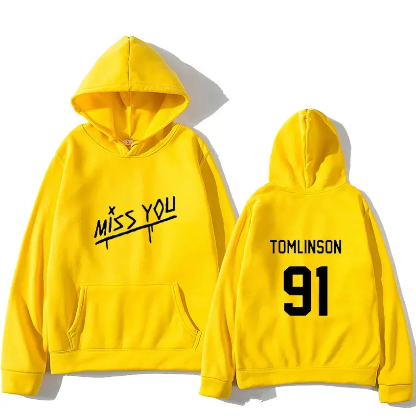 Tomlinson 91 Pink Hoodie Miss You 2021 - Image 16