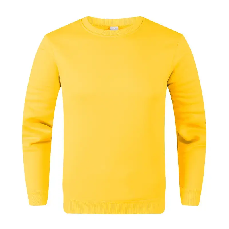 Blue Crewneck Sweatshirt Unisex Fleece Loose Fit — feature 12
