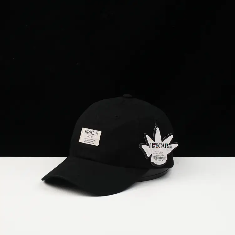 Women Blue Cotton Cap with Brand Logo — feature 5