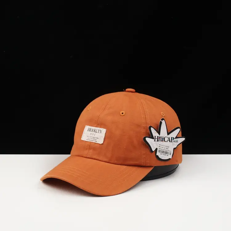 Women Blue Cotton Cap with Brand Logo — feature 7