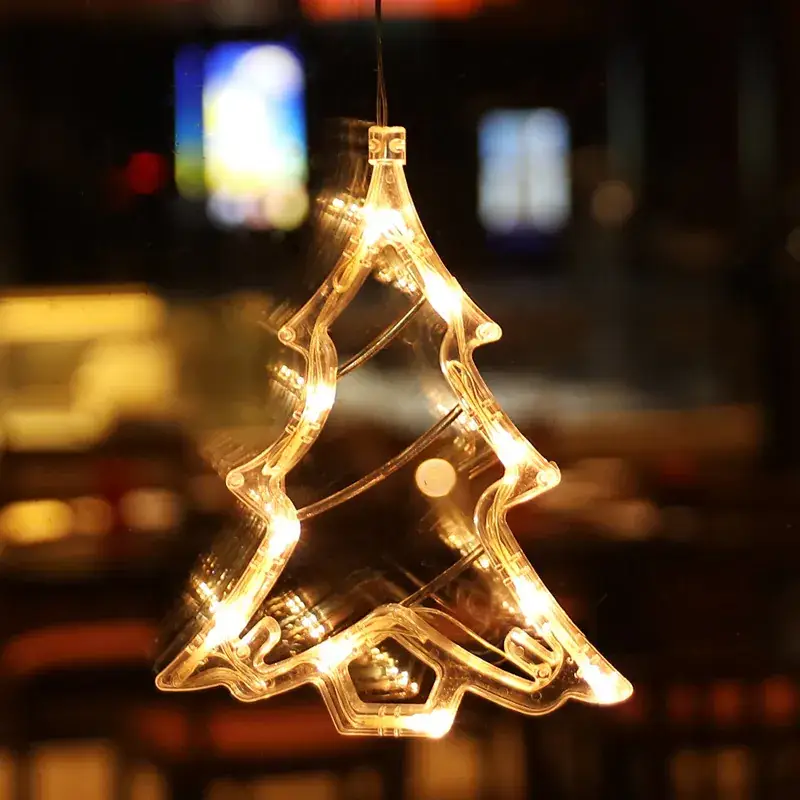 LED Moon Star Hanging Light 15cm Glass Decor - Image 13