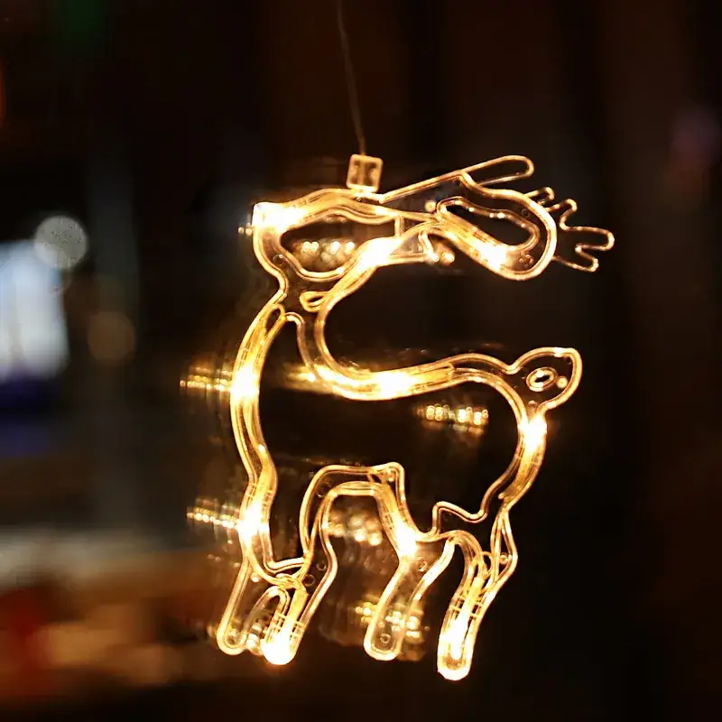 LED Moon Star Hanging Light 15cm Glass Decor - Image 14
