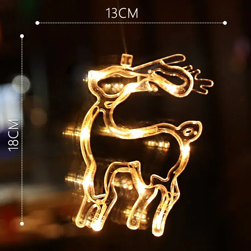 LED Moon Star Hanging Light 15cm Glass Decor - Image 4