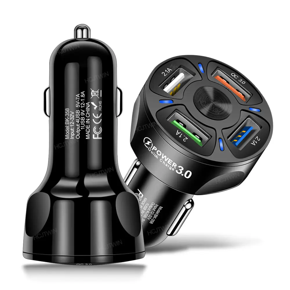 7A QC3.0 USB Car Charger Fast Charging - Image 8
