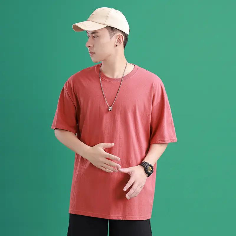 Light Blue 26 Combed Cotton T-Shirt for Men Women - Image 29