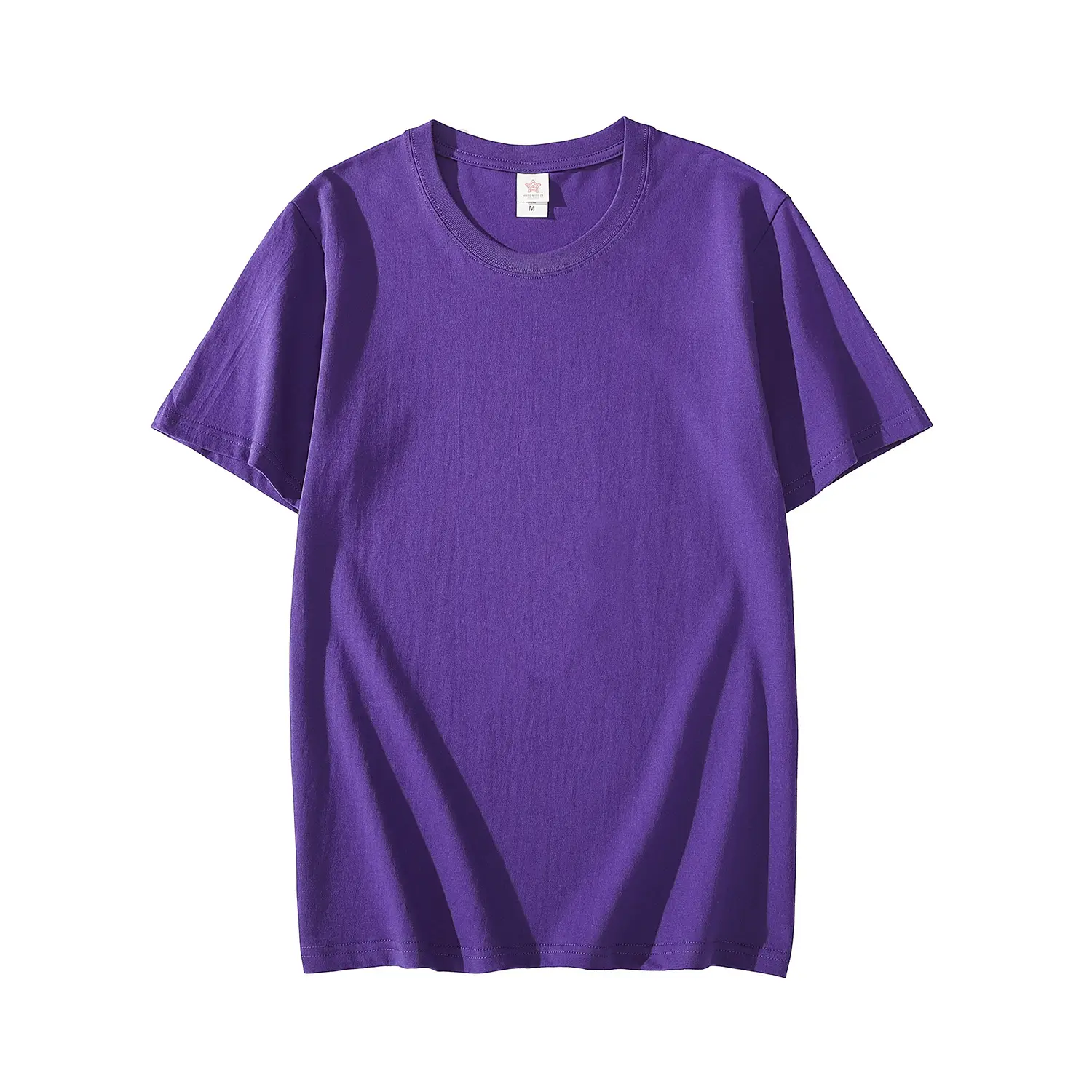 Light Blue 26 Combed Cotton T-Shirt for Men Women - Image 4
